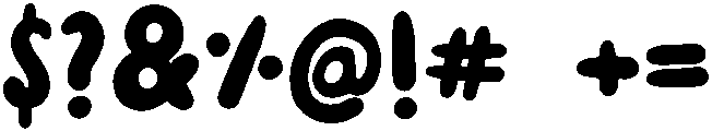 Bubbles Regular otf (400) Font OTHER CHARS