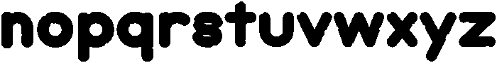 Bubblio Glaze Pink otf (400) Font LOWERCASE