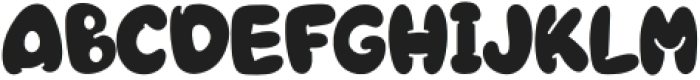 Bubbloo Font Regular otf (400) Font UPPERCASE