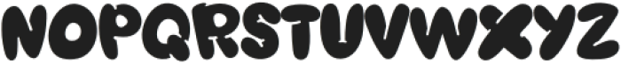 Bubbloo Font Regular otf (400) Font UPPERCASE
