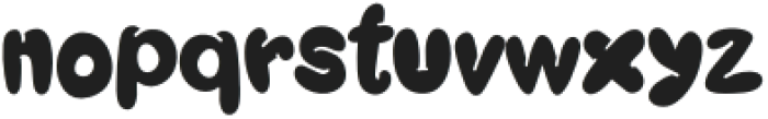 Bubbloo Font Regular otf (400) Font LOWERCASE