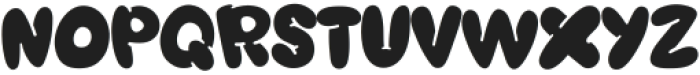 Bubbloo Font Regular ttf (400) Font UPPERCASE