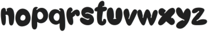 Bubbloo Font Regular ttf (400) Font LOWERCASE