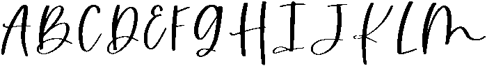 Bubbly Regular otf (400) Font UPPERCASE