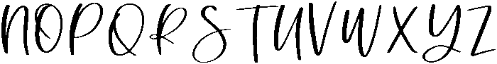 Bubbly Regular otf (400) Font UPPERCASE