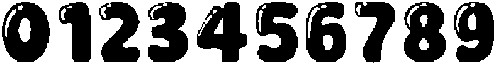 Bubbly Regular ttf (400) Font OTHER CHARS