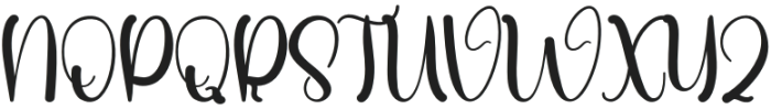 Bublegum Regular otf (400) Font UPPERCASE