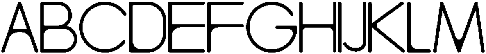 Bubup Regular otf (400) Font UPPERCASE
