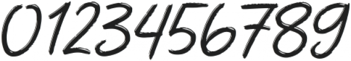 Buchero Italic otf (400) Font OTHER CHARS