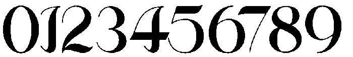 Buchery Regular otf (400) Font OTHER CHARS
