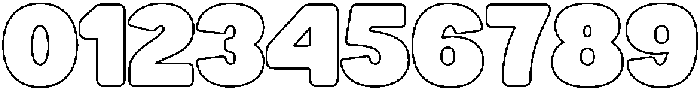 Buchi Sans Outline otf (400) Font OTHER CHARS