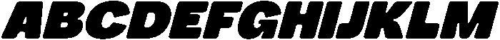 Buchi Sans Slant otf (400) Font UPPERCASE