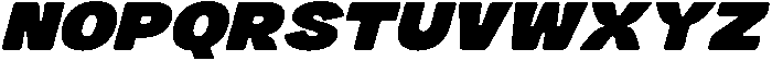 Buchi Sans Slant otf (400) Font UPPERCASE