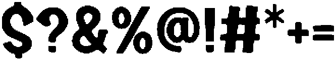 Buckets Regular otf (400) Font OTHER CHARS