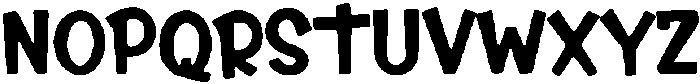 Buckets Regular otf (400) Font UPPERCASE