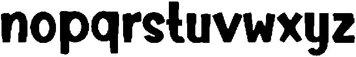 Buckets Regular otf (400) Font LOWERCASE