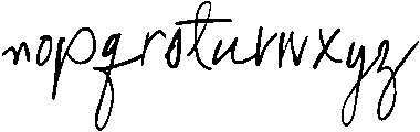 Buckingham Script Heavy otf (800) Font LOWERCASE