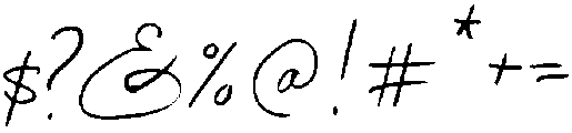 Buckingham Script Regular otf (400) Font OTHER CHARS