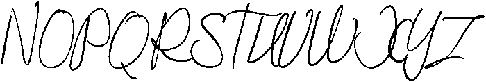 Buckingham Script Regular otf (400) Font UPPERCASE