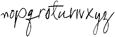 Buckingham Script Regular otf (400) Font LOWERCASE