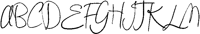 Buckingham Script Rough otf (400) Font UPPERCASE
