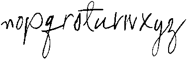 Buckingham Script Rough otf (400) Font LOWERCASE