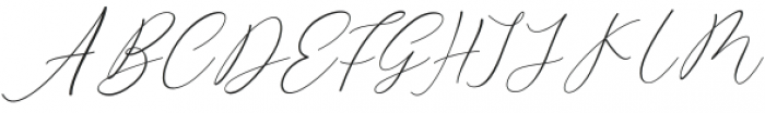 Buckinghamshire Script Regular otf (400) Font UPPERCASE