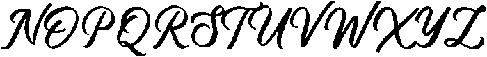 Buckles Regular otf (400) Font UPPERCASE