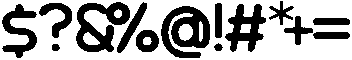Budace ttf (400) Font OTHER CHARS