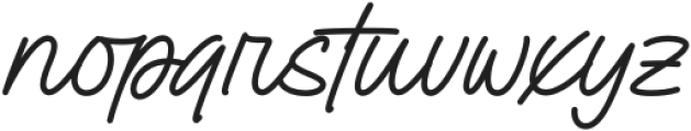 Budoin Script otf (400) Font LOWERCASE