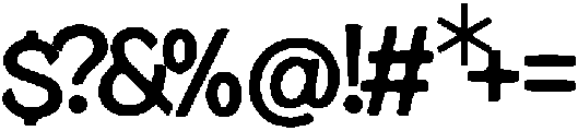 Budoqe ttf (400) Font OTHER CHARS
