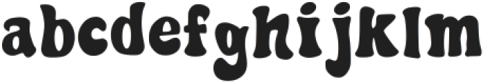 Bueda Regular ttf (400) Font LOWERCASE