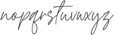 Buenos Signature otf (400) Font LOWERCASE