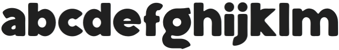 Buernoregular otf (400) Font LOWERCASE