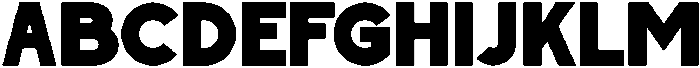 Bueronze Black otf (900) Font UPPERCASE