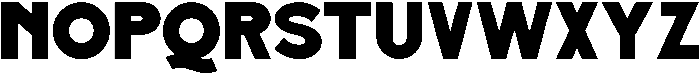 Bueronze Black otf (900) Font UPPERCASE