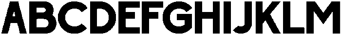 Bueronze-Bold otf (700) Font UPPERCASE