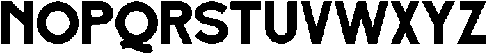 Bueronze-Bold otf (700) Font UPPERCASE