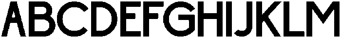 Bueronze Medium otf (500) Font UPPERCASE