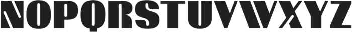 Bufalio Regular otf (400) Font UPPERCASE