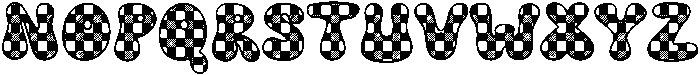 Buffalo Plaid Regular otf (400) Font LOWERCASE
