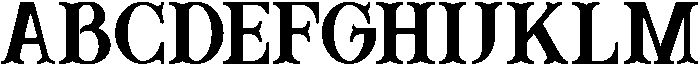 Buffalo Regular otf (400) Font UPPERCASE