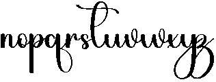 Buffalo Regular otf (400) Font LOWERCASE