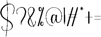 Buffalo Regular otf (400) Font OTHER CHARS