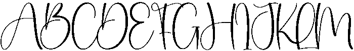 Buffalo Regular otf (400) Font UPPERCASE