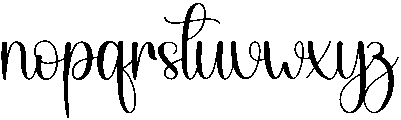 Buffalo Regular otf (400) Font LOWERCASE