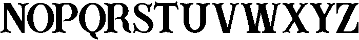 Buffalo Regular otf (400) Font LOWERCASE