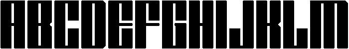 Buffalo Regular otf (400) Font UPPERCASE