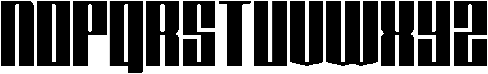 Buffalo Regular otf (400) Font UPPERCASE