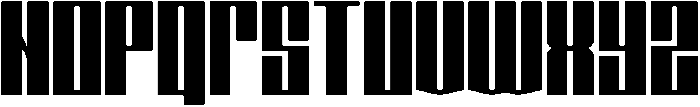 Buffalo Regular otf (400) Font LOWERCASE